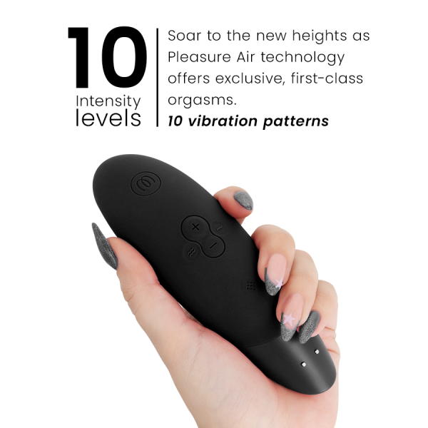 WOMANIZER - STIMULATEUR CLITORIAL NOIR WOMANIZER