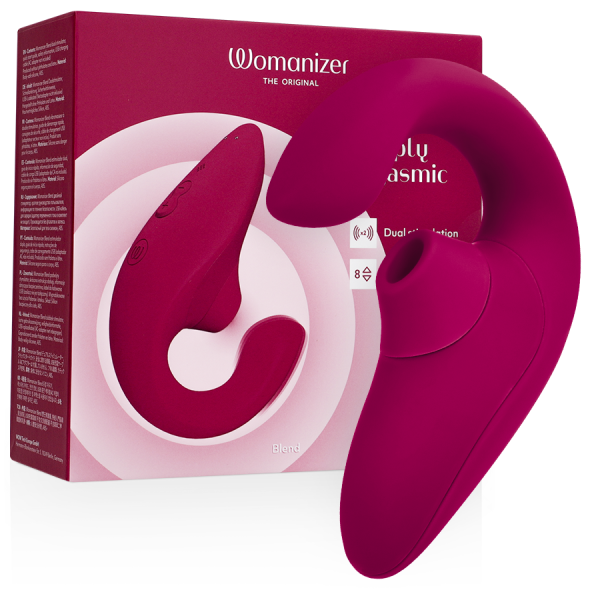 WOMANIZER - VIBRATEUR STIMULATEUR BLEND RABBIT ROSE VIBRANT WOMANIZER