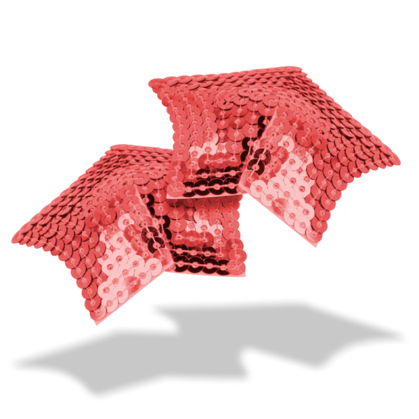 OHMAMA FETISH - CACHE-TETON ETOILE PAILLETEE ROUGE OHMAMA FETISH