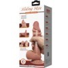 BONITO AMOR - SÉRIE SLIDING SKIN DILDO REALÍSTICO COM VENTOSA DESLIZANTE PELE MARROM 19,4 CM BONITO AMOR ALTO GRAU