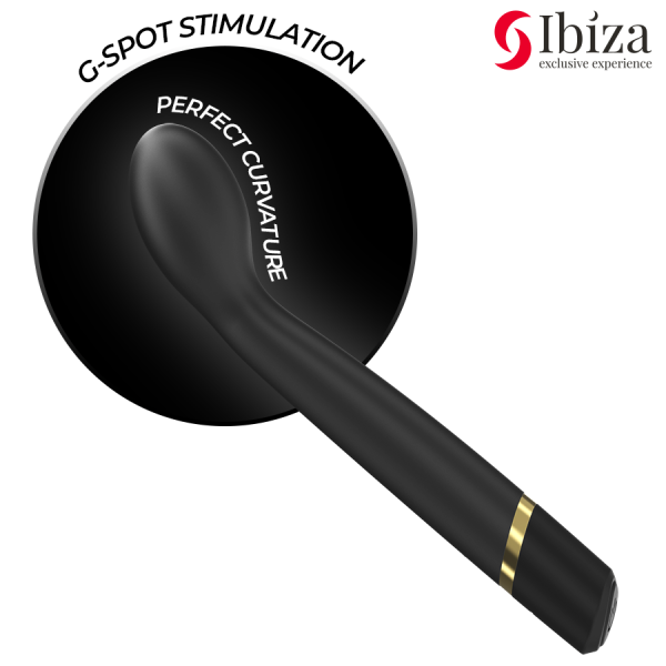 IBIZA - VIBRADOR PUNTO G RECARGABLE 10 VIBRACIONES TECNOLOGÍA IBI
