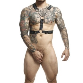 ARNÉS MOB - DNGEON PLATA CON CADENAS TALLA ÚNICA MOB