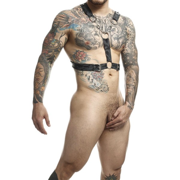 ARNÉS MOB - DNGEON PLATA CON CADENAS TALLA ÚNICA MOB