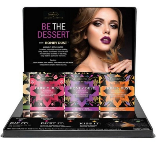 KAMASUTRA - POLVO COMESTIBLE DISPLAY MIEL EN POLVO KAMASUTRA COSM