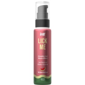INTT - GEL COMESTIBLE LICK ME PASTÈQUE EFFET CHALEUREUX INTT LUBRICANTS