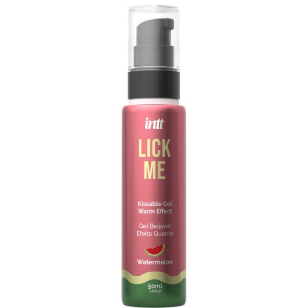 INTT - LICK ME SANDÍA GEL COMESTIBLE EFECTO CÁLIDO LUBRICANTES IN