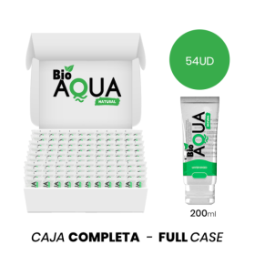 MOQ 54 - BIOAQUA LUBRIFIANT A BASE D''EAU INGREDIENTS NATURELS 200 ML BIOAQUA