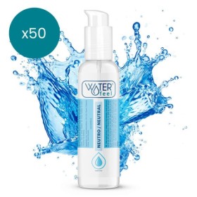 LUBRIFICANTE NATURAL 150 ML PACK 50 UNIDADES WATERFEEL
