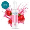 LUBRIFIANT À BASE D'EAU DE FRAISE 175 ML PACK 25 UNITÉS WATERFEEL