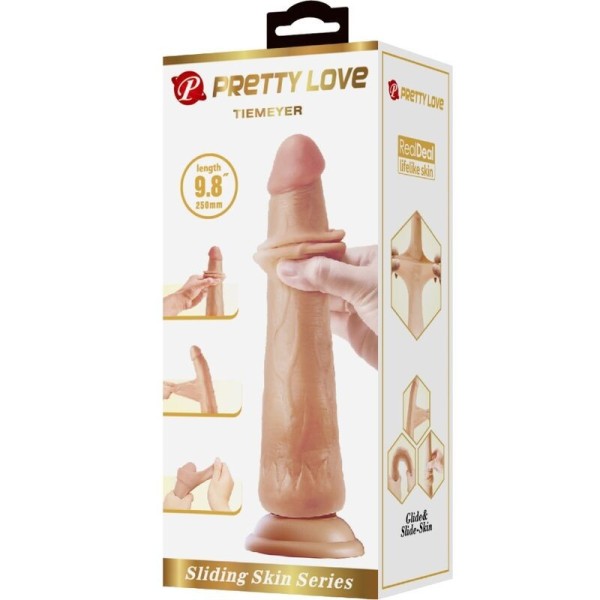 DILDO REALISTA 25 CM FLESH PRETTY LOVE - Penes realistas