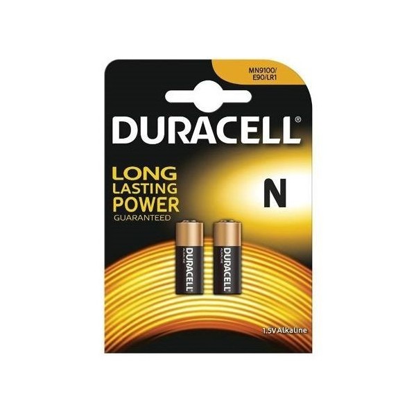 DURACELL - BATTERIE MN9100 N LR1 1,5V 2UNITÉS DURACELL