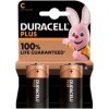 DURACELL - BATTERIE PLUS POWER ALCALINA C LR14 2 UNITÉS DURACELL