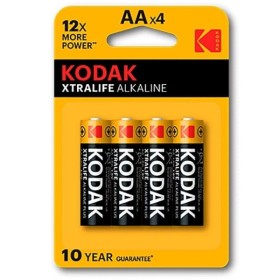 KODAK - PILA ALCALINA XTRALIFE AA LR6*4 KODAK - Pilas