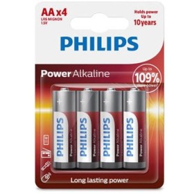 PHILIPS - PILA ALCALINA POWER AA LR6 BLISTER * 4 PHILLIPS - Pilas