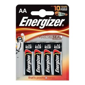 ENERGIZER - PILE ALCALINE AA LR6 *4 ENERGIZER - Batteries