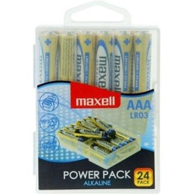 MAXELL - PILES ALCALINES AAA LR03 PACK * 24 PILES MAXELL - Batteries