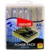 MAXELL - PILES ALCALINES AA LR6 PACK * 24 PILES MAXELL - Batteries