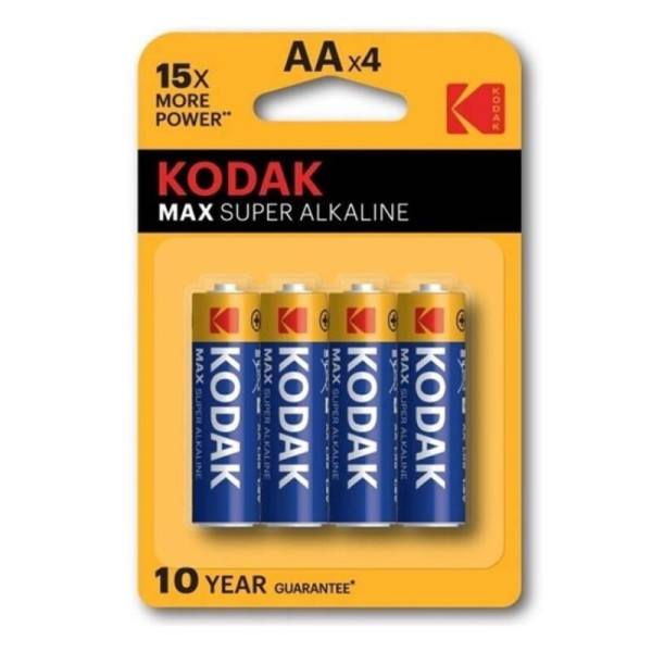 KODAK - PILAS ALCALINAS MAX AA LR6*4 KODAK - Pilas