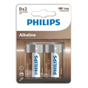 PHILIPS - PILA ALCALINA D LR20 BLISTER*2 PHILLIPS - Pilas