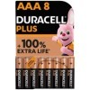 DURACELL - PILE ALCALINE PLUS POWER 100 AAA LR03 8 UNIT? DURACELL