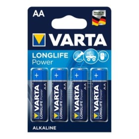 VARTA - PILE ALCALINE LONGLIFE POWER AA LR6 4 UNITÉ VARTA