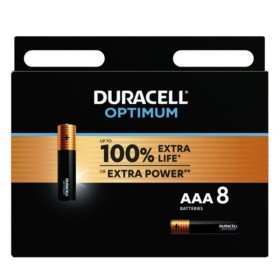 DURACELL - PILA ALCALINA AAA OPTIMA LR03 8 UNIDAD? DURACELL