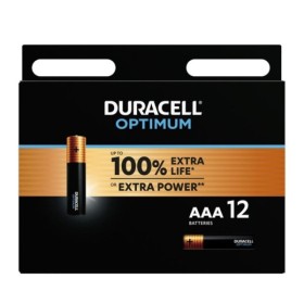 DURACELL - PILA ALCALINA OPTIMUM 200 AAA LR03 12 UNIDADES? DURACE