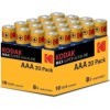 KODAK - PACK DE PILES ALCALINES MAX AAA LR03*20 PILES KODAK