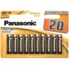 PANASONIC - BLISTER DE PILA ALCALINA AA BRONCE LR6*20 PANASONIC
