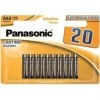 PANASONIC - BATERIA ALCALINA BRONZE AAA LR03 BLISTER*20 PANASONIC