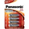 PANASONIC - PILES ALCALINES PRO POWER AA LR6 BLISTER*4 PANASONIC