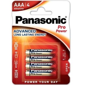 PANASONIC - PILAS ALCALINAS AAA PRO POWER LR03 BLISTER*4 PANASONI