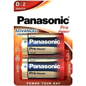 PANASONIC - PILA ALCALINA D PRO POWER LR20 BLISTER*2 PANASONIC