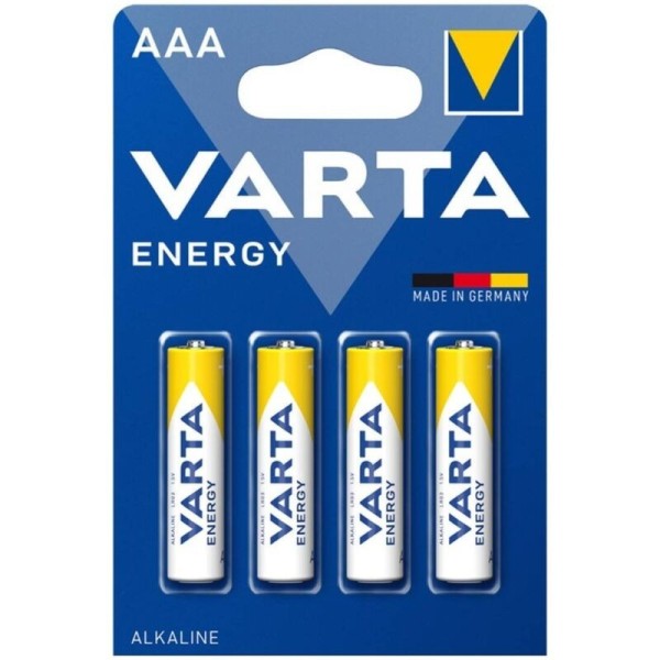 VARTA - PILE ALCALINE ENERGY AAA LR03 BLISTER*4 VARTA