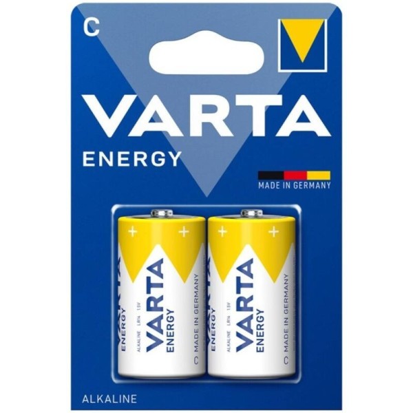 VARTA - PILE ALCALINE ENERGY C LR14 BLISTER*2 VARTA - Piles alcalines