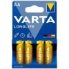 VARTA - PILAS ALCALINAS LARGA DURACIÓN AA LR6 BLISTER*4 VARTA