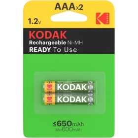 KODAK - BLISTER DE PILE RECHARGEABLE HR03 AAA 650mAh*2 KODAK