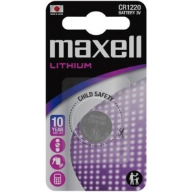MAXELL - PILA DE LITIO BOTÓN CR1220 3V BLISTER*1 MAXELL