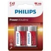 PHILIPS - PILA ALCALINA POWER C LR14 BLISTER*2 PHILLIPS
