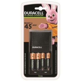 DURACELL - CARGADOR 45MIN. + 2xAA 1700mAh + 2xAAA 750mAh DURACELL