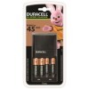 DURACELL - CARGADOR 45MIN. + 2xAA 1700mAh + 2xAAA 750mAh DURACELL