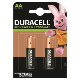 DURACELL - BATERIA RECARREGÁVEL HR6 AA 2500mAh 2 UNIDADES? DURACELL