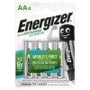 ENERGIZER - EXTREME HR6 AA 2300mAh BATERIAS RECARGABLES 4 UNIDADE