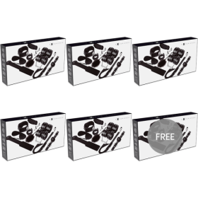 EXPERIENCE - KIT FÉTICHE BDSM SÉRIE NOIRE 5+1 GRATUIT EXPERIENCE