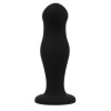 BLACK&SILVER - PLUG ANAL DE SILICONA SEAN PREMIUM BLACK&SILVER