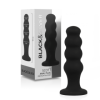 BLACK&SILVER - PLUG ANAL DE SILICONA NEGRO SCOTT PREMIUM BLACK&SI