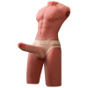 XISE Jason Demi-Corps Torse Homme 55 cm - Réaliste, Poussées & Vibrations - Livraison Discrète