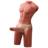 XISE Jason Demi-Corps Torse Homme 55 cm - Réaliste, Poussées & Vibrations - Livraison Discrète
