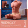 XISE Jason Demi-Corps Torse Homme 55 cm - Réaliste, Poussées & Vibrations - Livraison Discrète