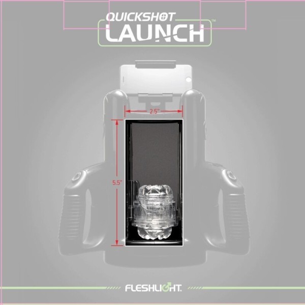 FLESHLIGHT - MASTURBADOR AUTOMÁTICO FLESHLIGHT QUICKSHOT LAUNCH